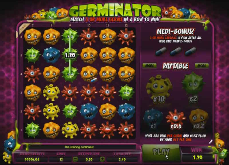 Игровой автомат Germinator