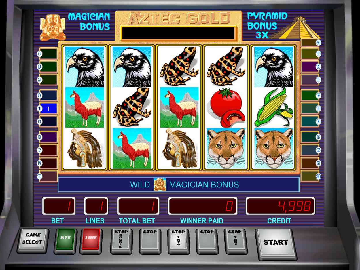 Игровой Автомат Золото Ацтеков (Пирамида)