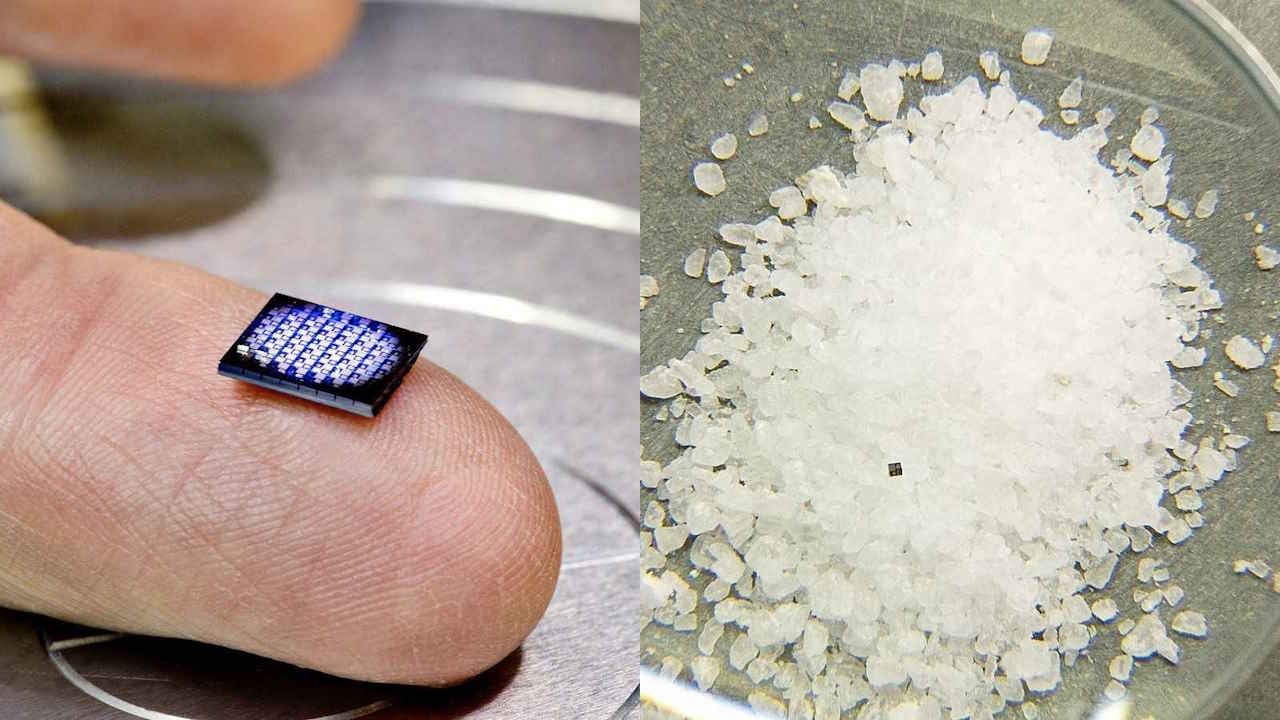 В IBM создали микрокомпьютер размером с кристалл соли