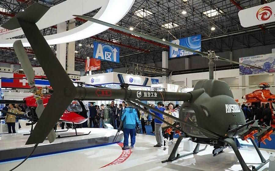 В Китае разработали беспилотный боевой вертолет
